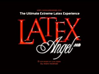 latex angel — double fisting big butt big tits natural tits